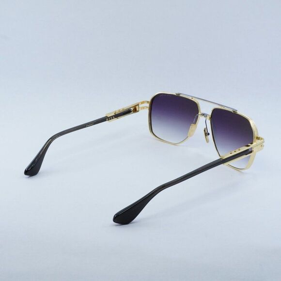 Dita KUDRU DTS-436-A-01 Sunglasses Gold/Black Aviator Frame, Grey Lenses - Picture 11 of 13